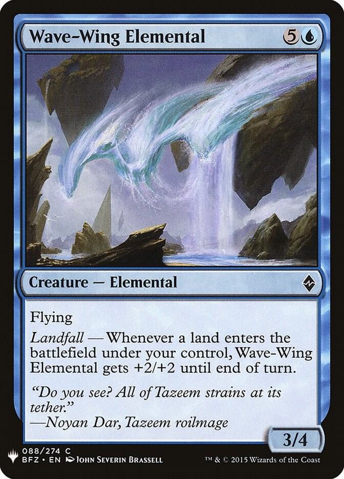Wave-Wing Elemental [The List Reprints] 88