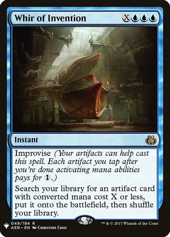 Whir of Invention [The List Reprints] 49