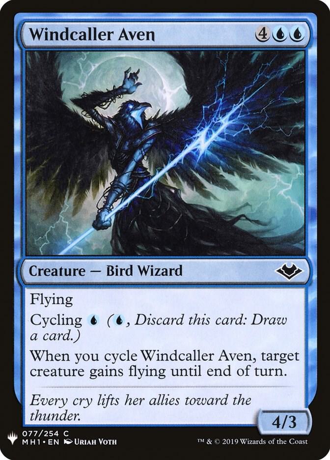 Windcaller Aven [The List Reprints] 77
