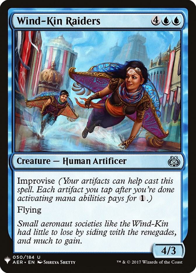 Wind-Kin Raiders [The List Reprints] 50