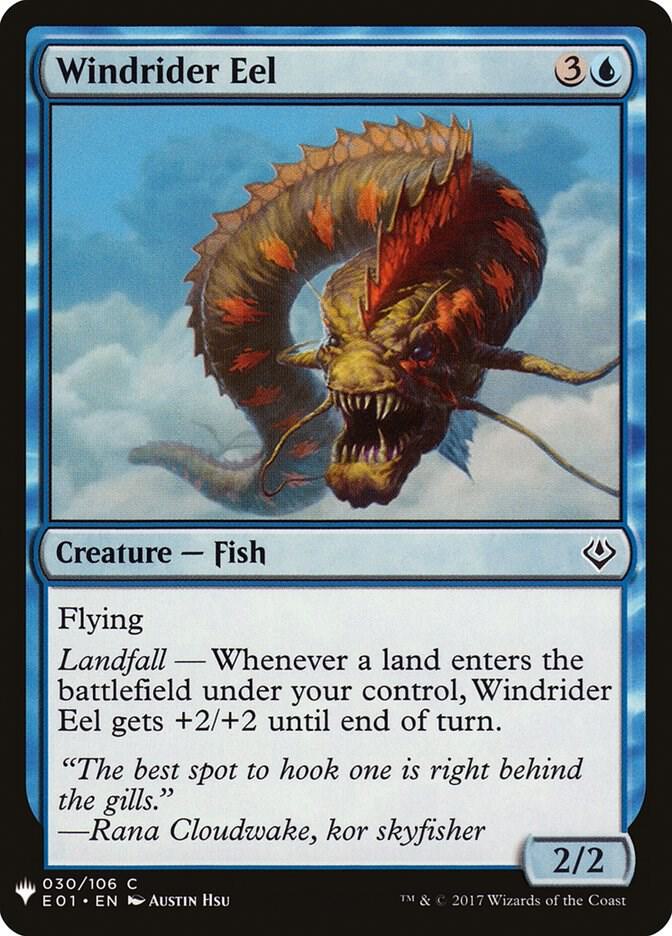 Windrider Eel [The List Reprints] 30