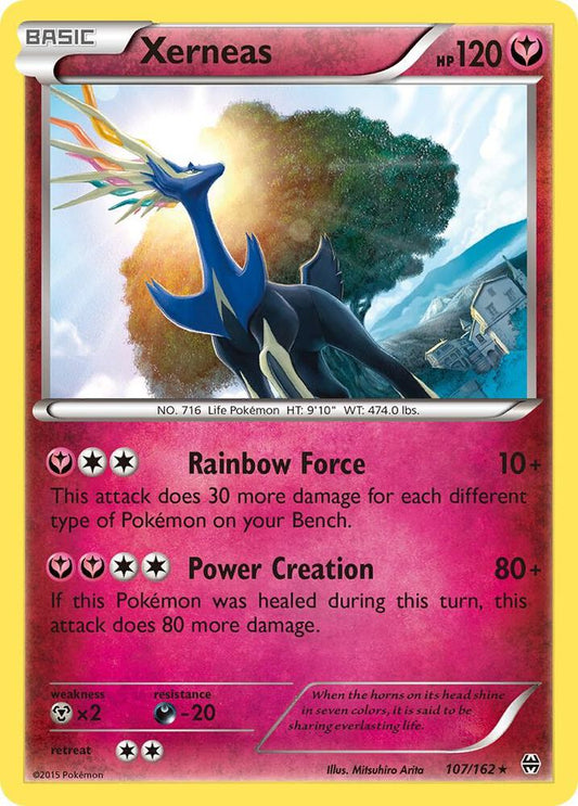 Xerneas - 107/162 (XY BREAKthrough) [Deck Exclusives] 107/162