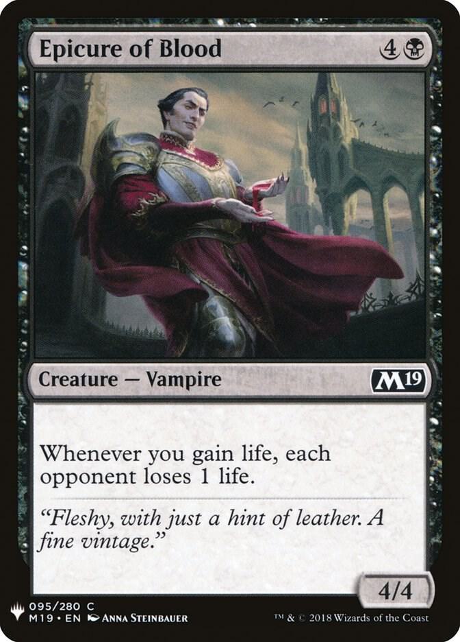 Epicure of Blood [The List Reprints] 95