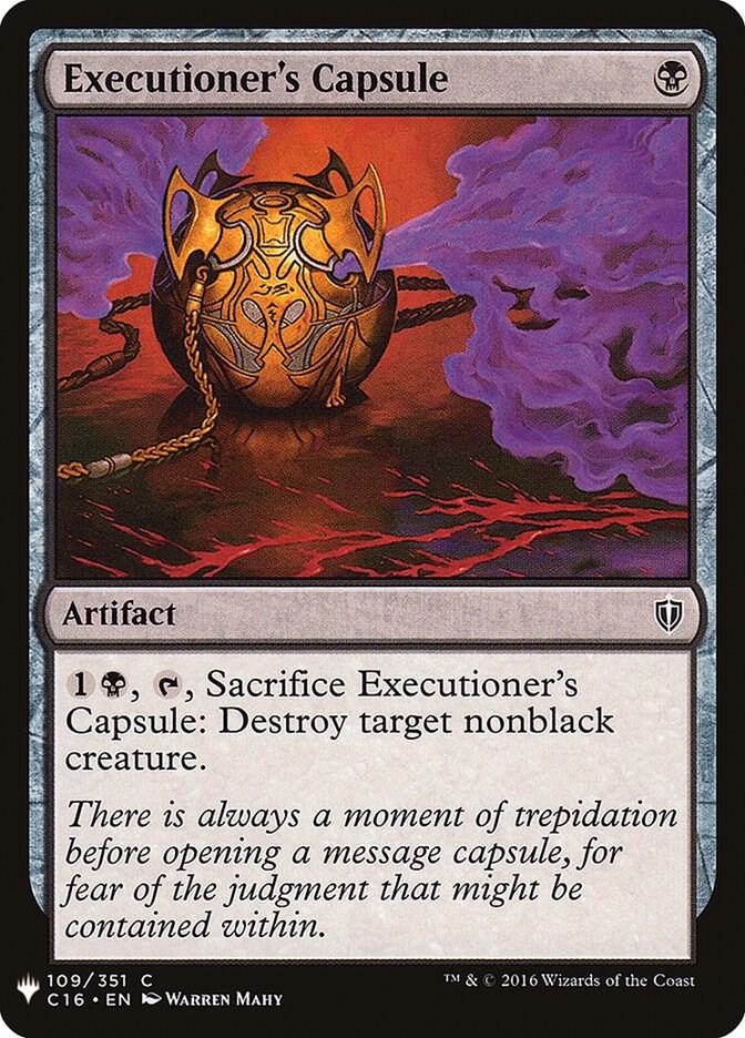 Executioner's Capsule [The List Reprints] 109