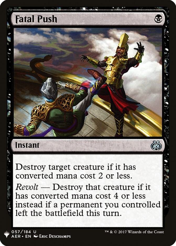 Fatal Push [The List Reprints] 57