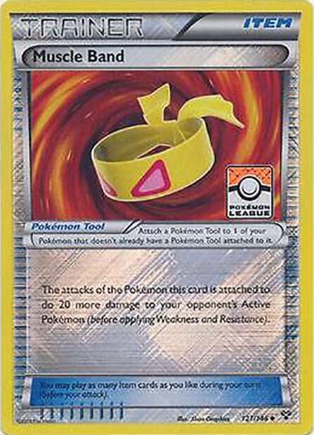 Muscle Band - 121/146 - (Pokemon League) [League & Championship Cards] 121/146
