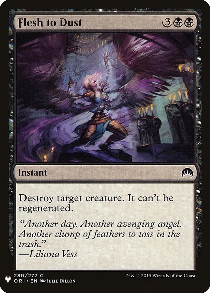Flesh to Dust [The List Reprints] 280