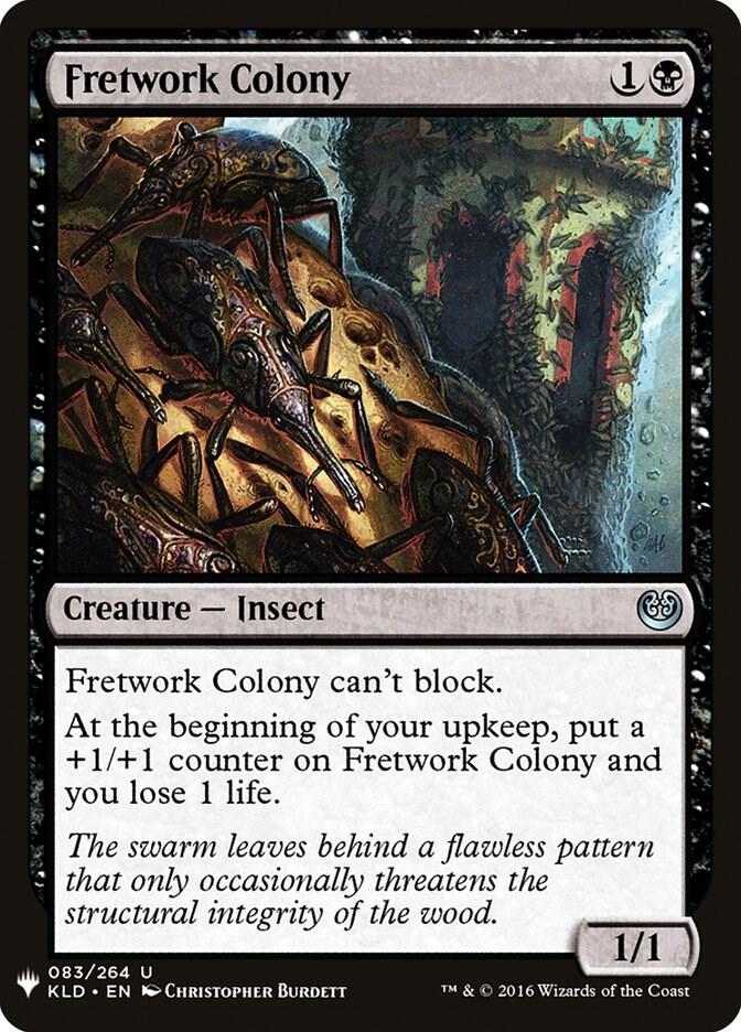 Fretwork Colony [The List Reprints] 83