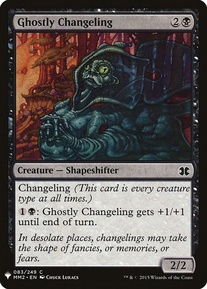 Ghostly Changeling [The List Reprints] 83
