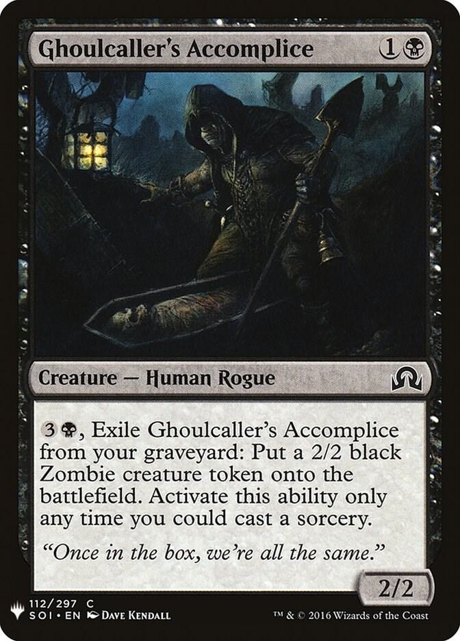 Ghoulcaller's Accomplice [The List Reprints] 112