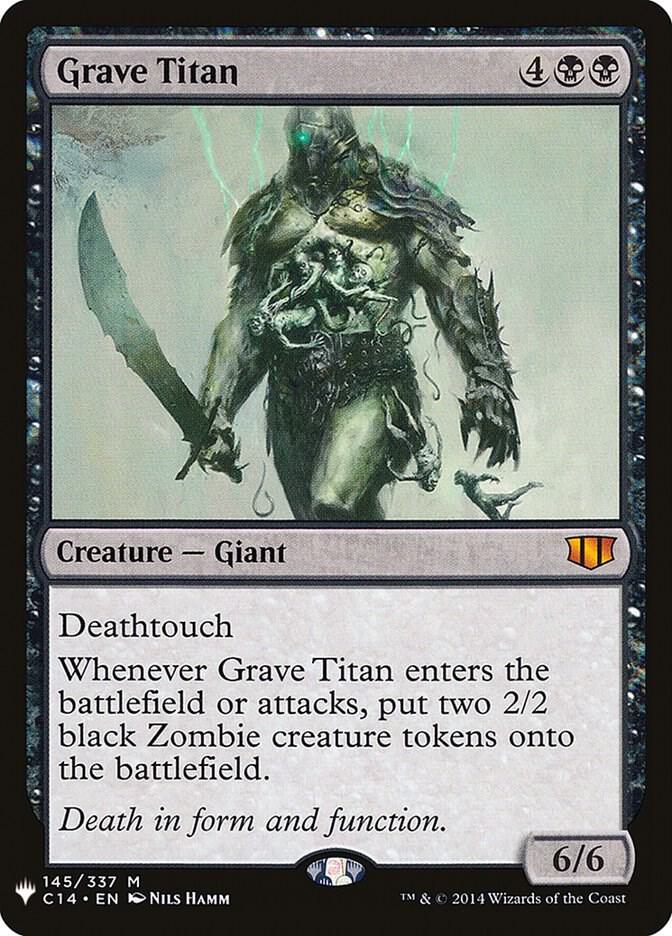 Grave Titan [The List Reprints] 145