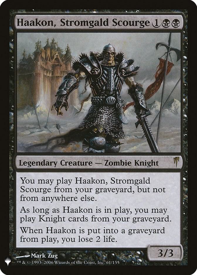 Haakon, Stromgald Scourge [The List Reprints] 61
