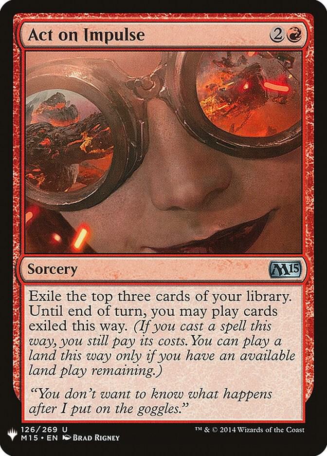 Act on Impulse [The List Reprints] 126