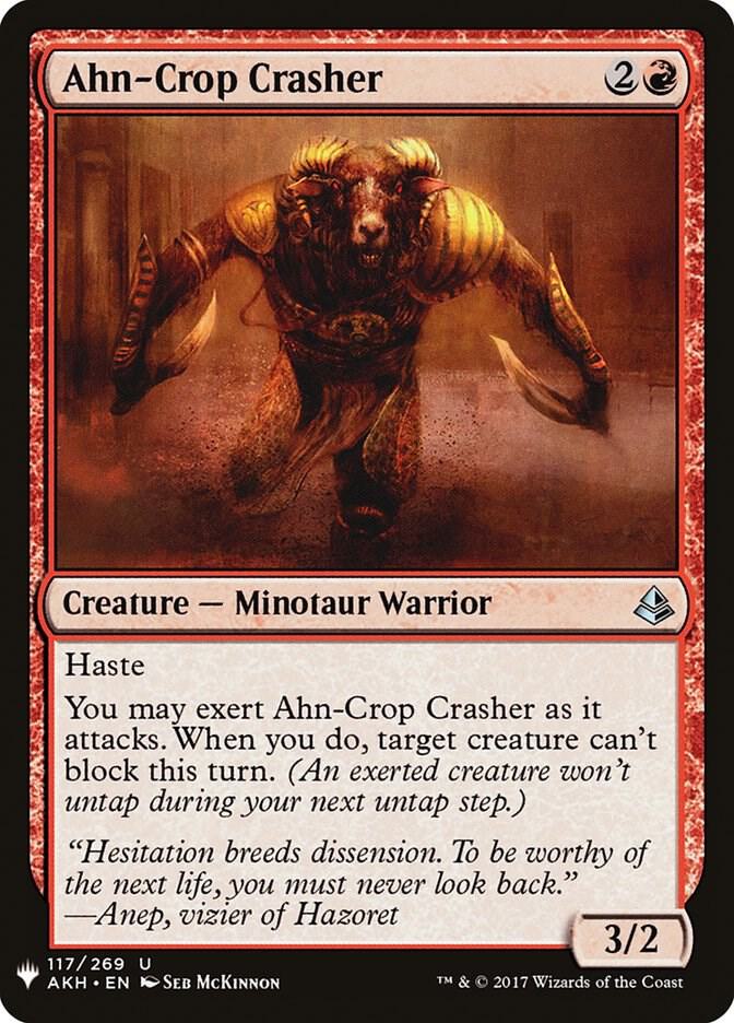 Ahn-Crop Crasher [The List Reprints] 117