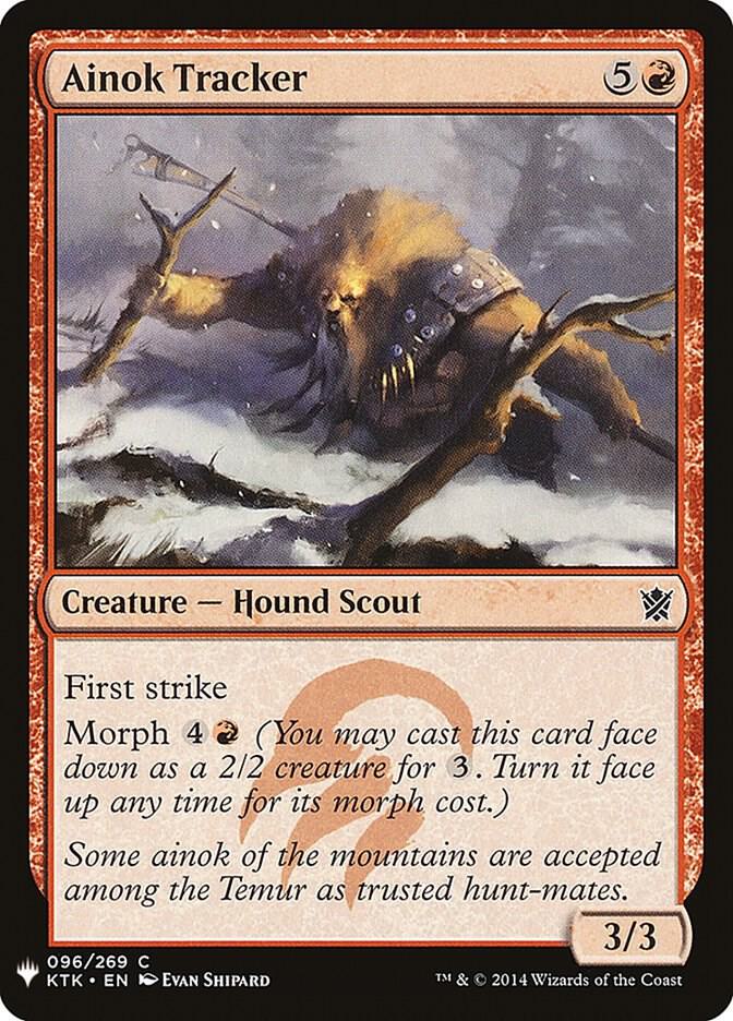 Ainok Tracker [The List Reprints] 96