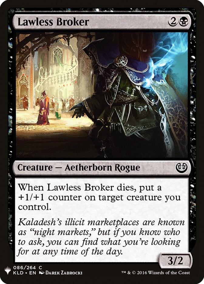 Lawless Broker [The List Reprints] 86