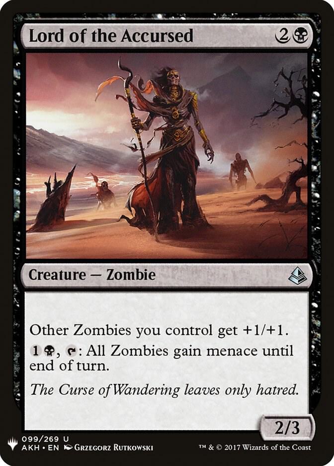 Lord of the Accursed [The List Reprints] 99