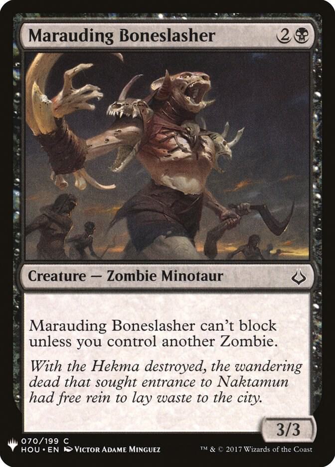 Marauding Boneslasher [The List Reprints] 70