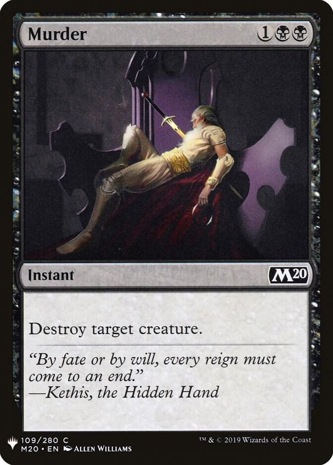 Murder [The List Reprints] 109