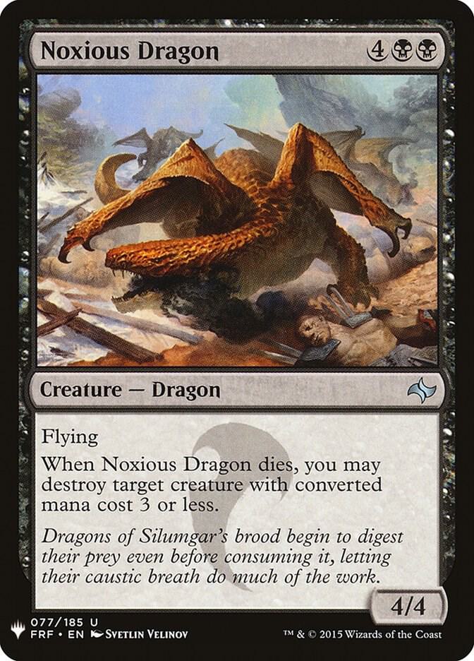 Noxious Dragon [The List Reprints] 77