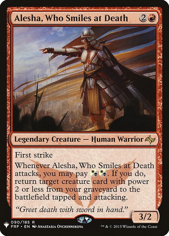 Alesha, Who Smiles at Death [The List Reprints] 090/185