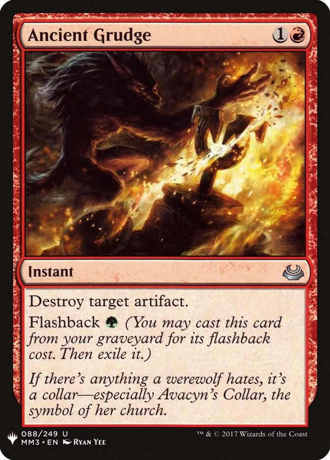 Ancient Grudge [The List Reprints] 88