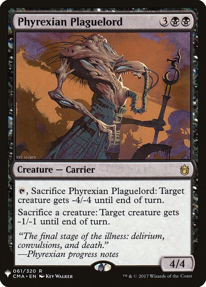 Phyrexian Plaguelord [The List Reprints] 061/320