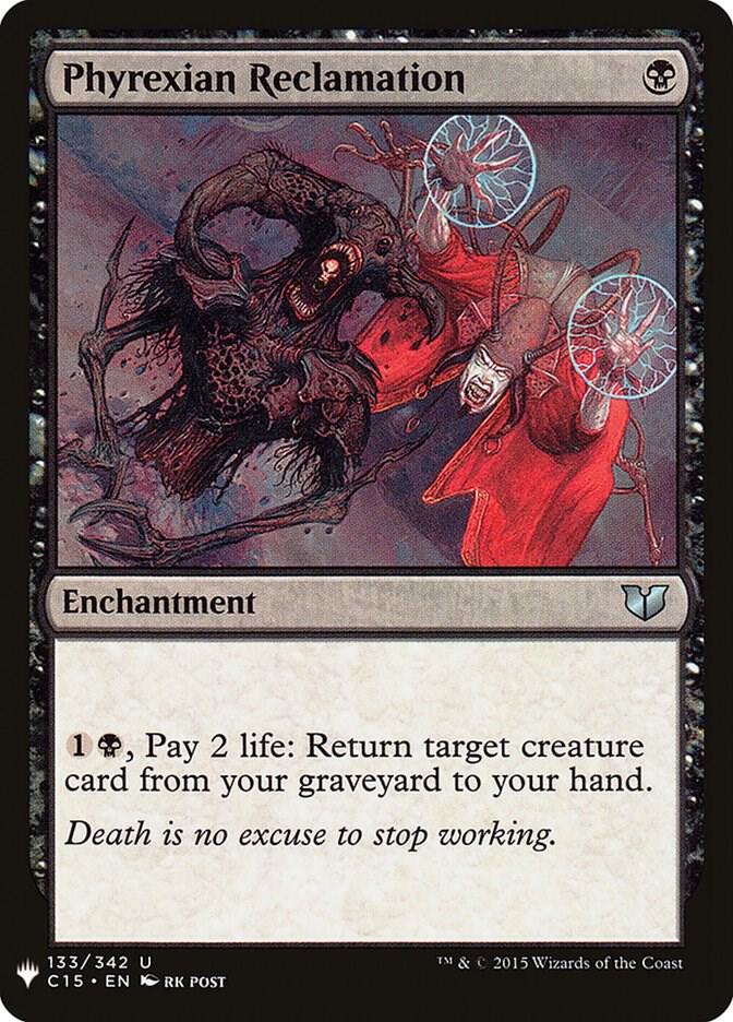 Phyrexian Reclamation [The List Reprints] 133