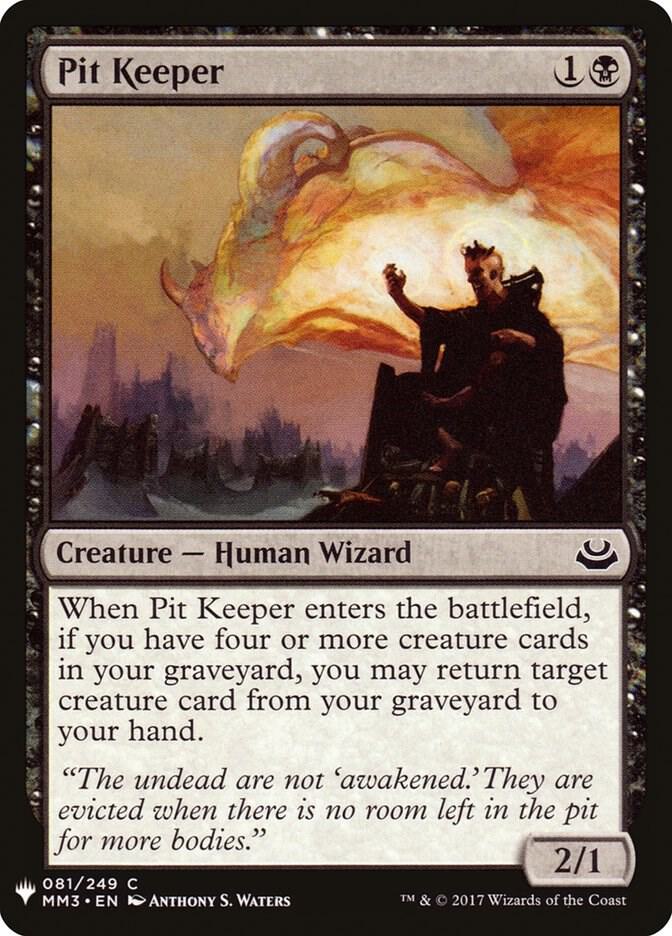 Pit Keeper [The List Reprints] 81