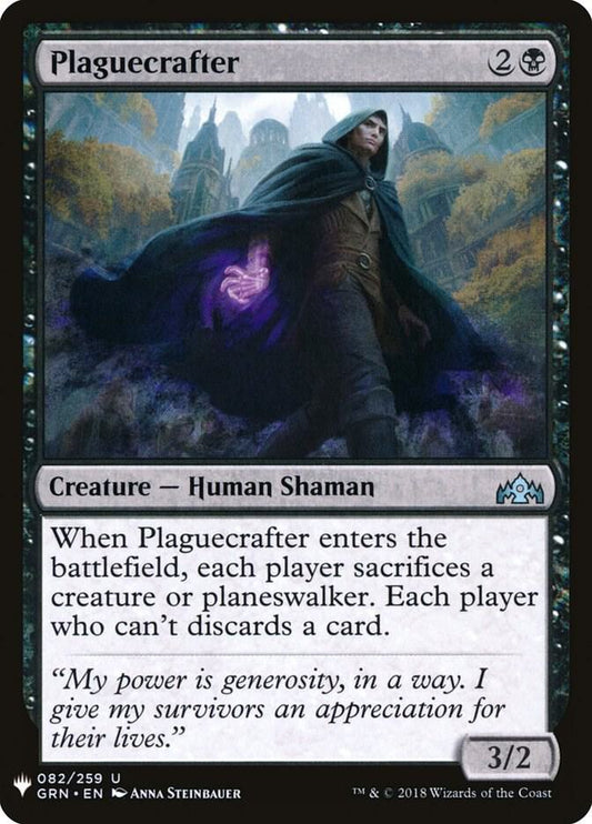 Plaguecrafter [The List Reprints] 82