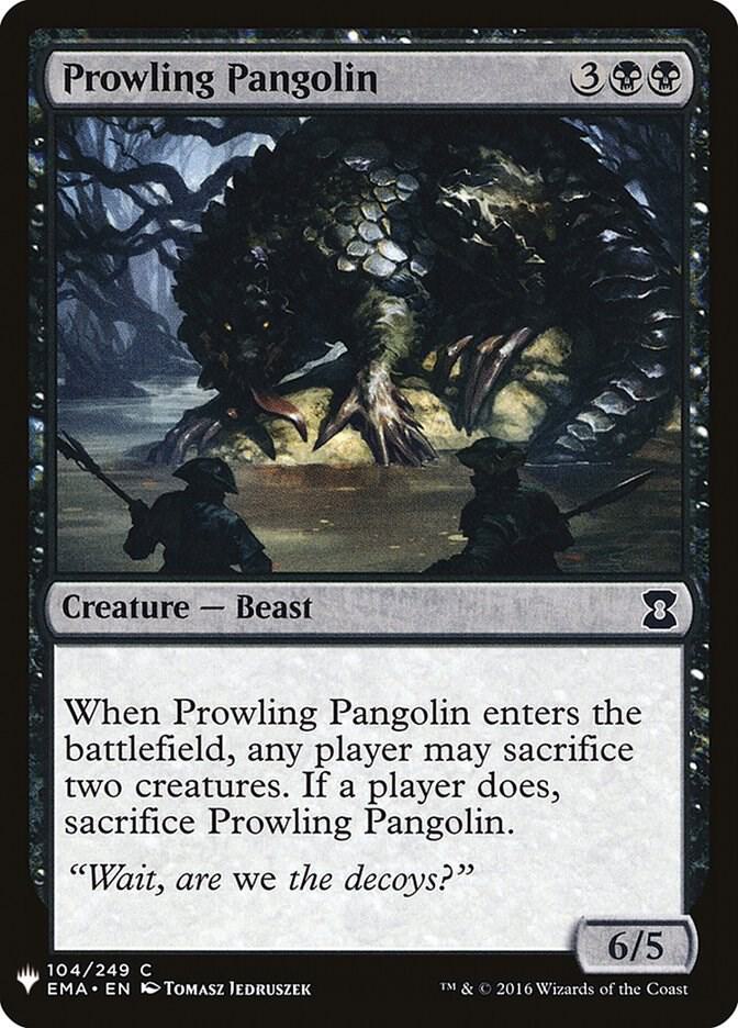Prowling Pangolin [The List Reprints] 104