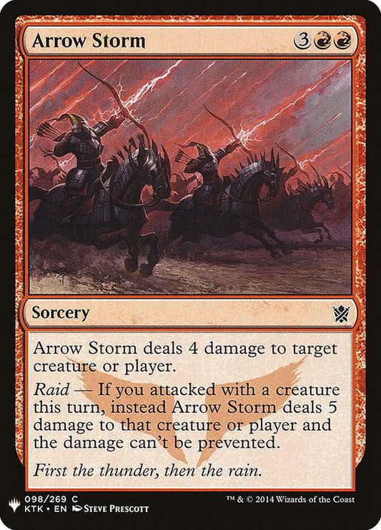 Arrow Storm [The List Reprints] 98