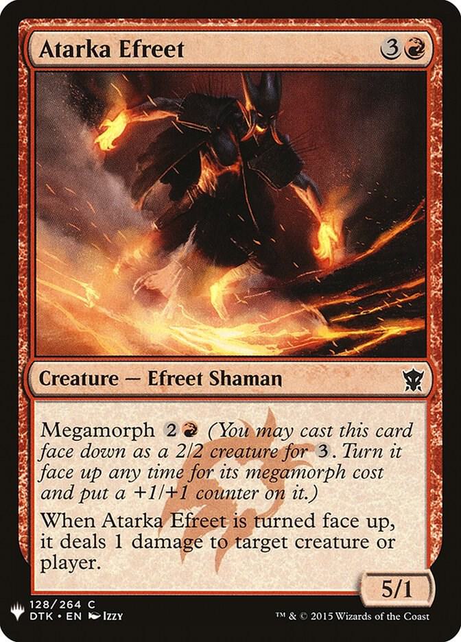 Atarka Efreet [The List Reprints] 128