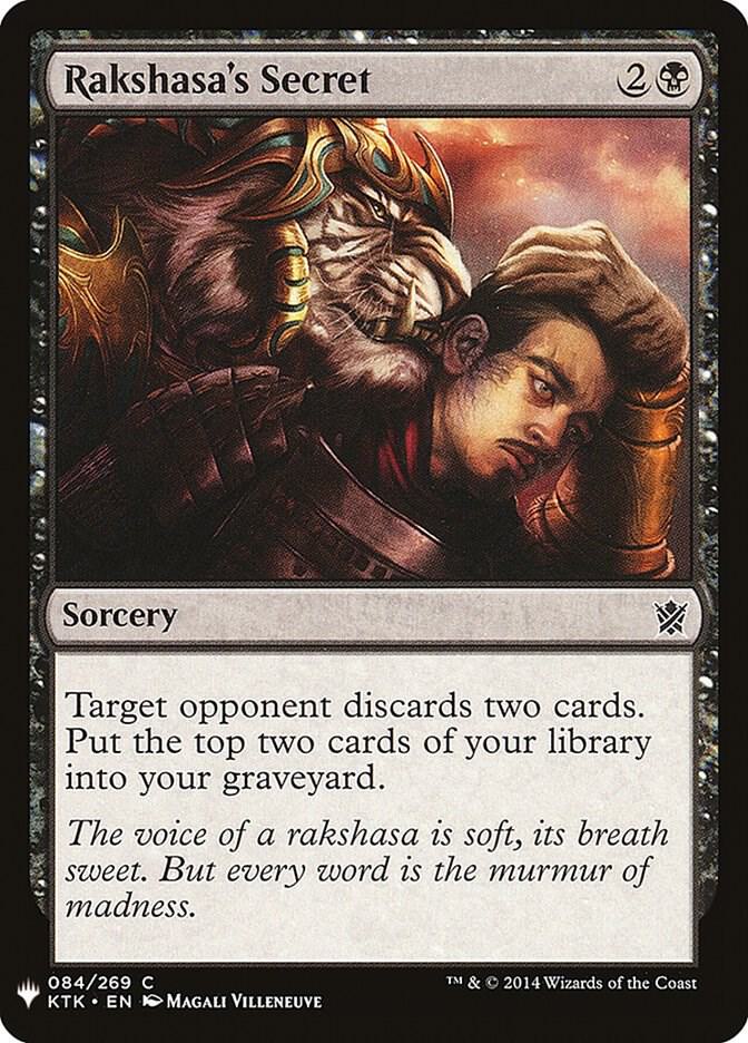 Rakshasa's Secret [The List Reprints] 84