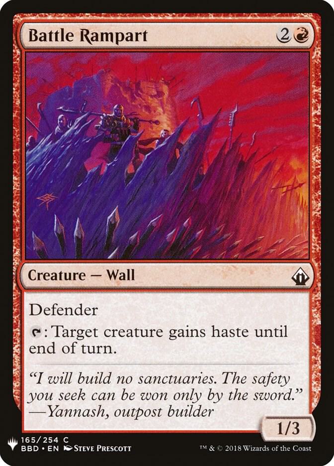 Battle Rampart [The List Reprints] 165