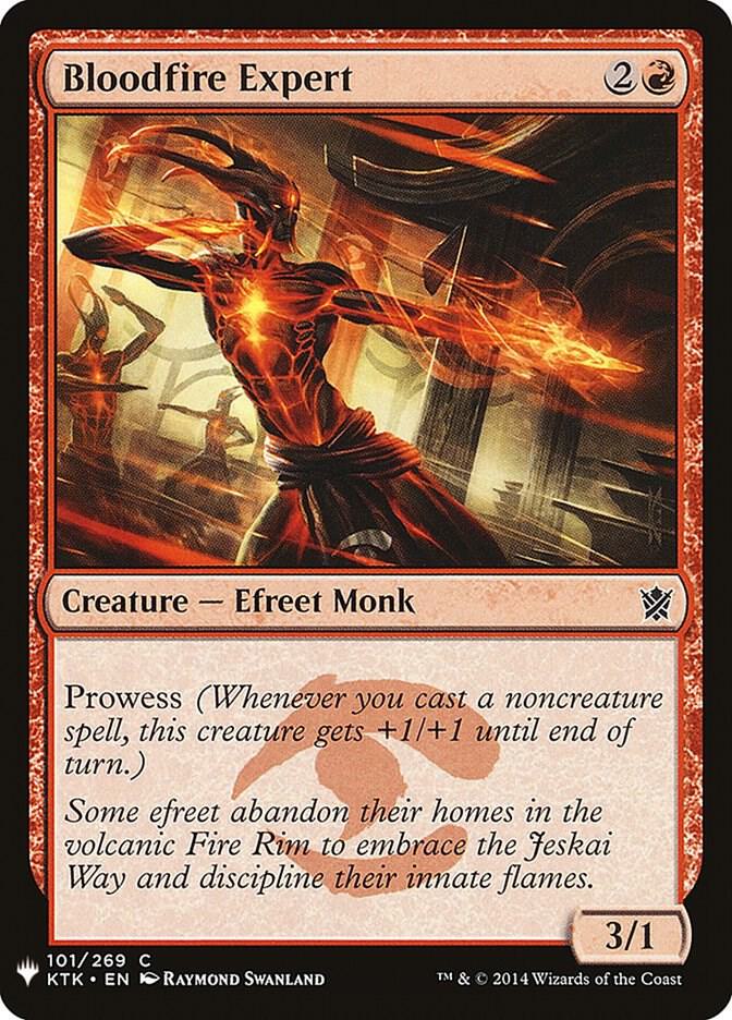 Bloodfire Expert [The List Reprints] 101