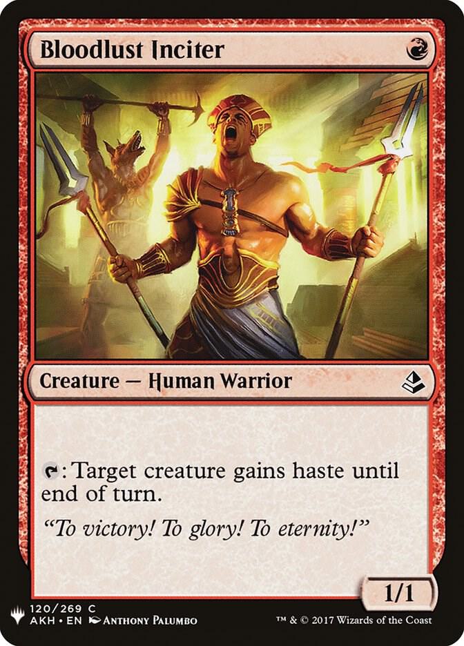 Bloodlust Inciter [The List Reprints] 120