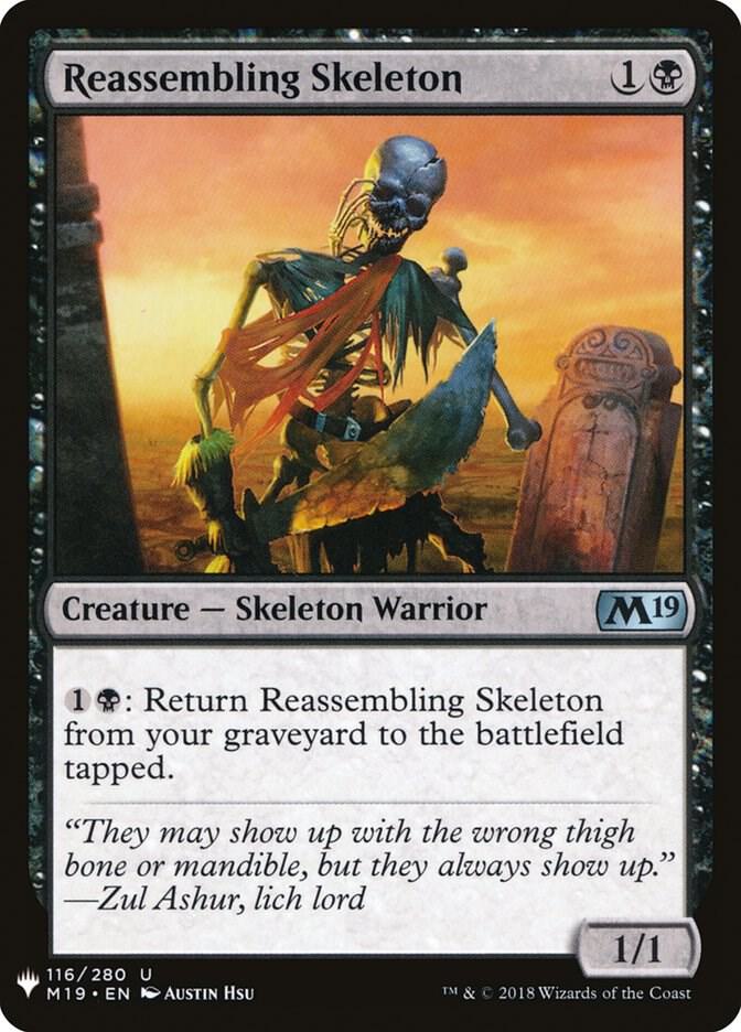 Reassembling Skeleton [The List Reprints] 116