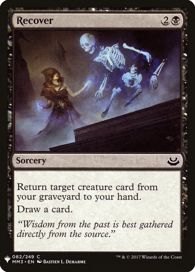Recover [The List Reprints] 82