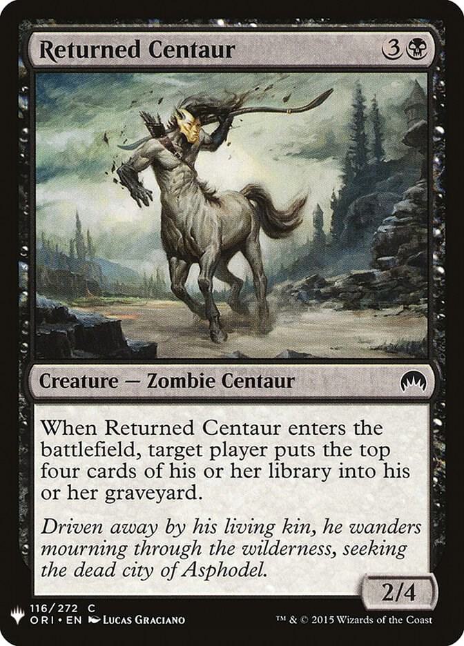 Returned Centaur [The List Reprints] 116