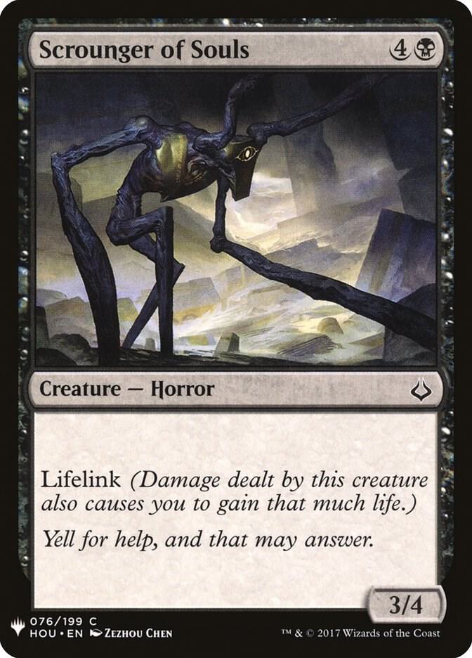 Scrounger of Souls [The List Reprints] 76