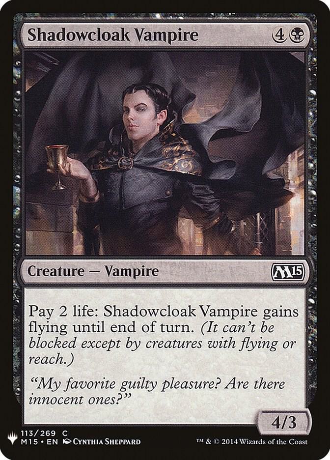 Shadowcloak Vampire [The List Reprints] 113