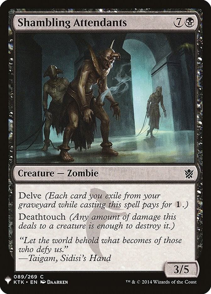 Shambling Attendants [The List Reprints] 89