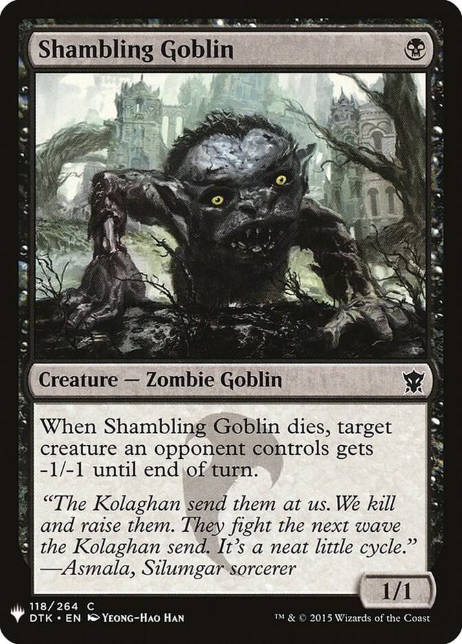 Shambling Goblin [The List Reprints] 118