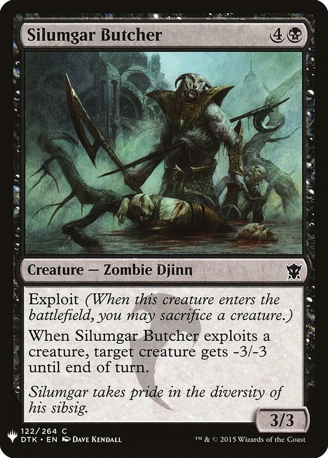 Silumgar Butcher [The List Reprints] 122