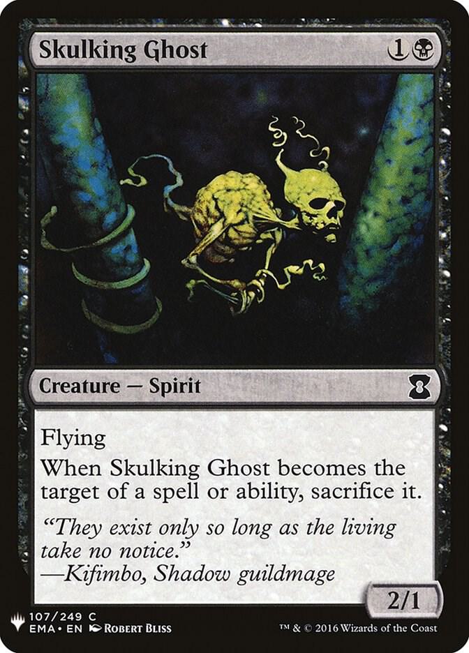Skulking Ghost [The List Reprints] 107