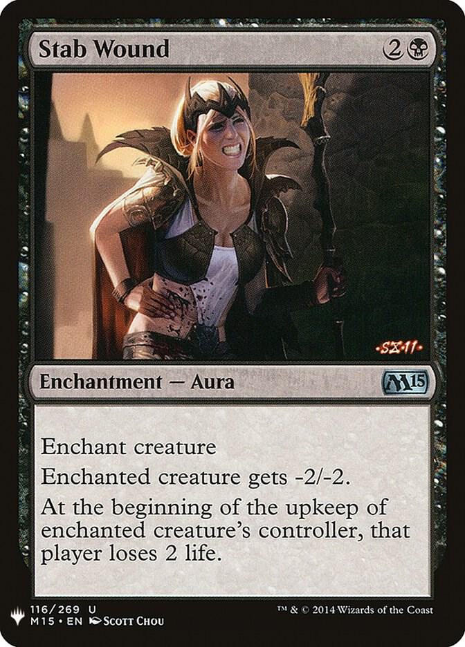 Stab Wound [The List Reprints] 116