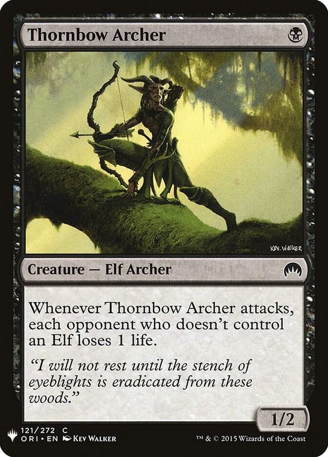 Thornbow Archer [The List Reprints] 121