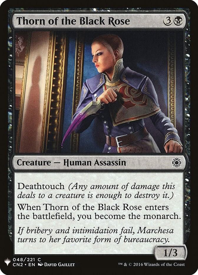 Thorn of the Black Rose [The List Reprints] 48