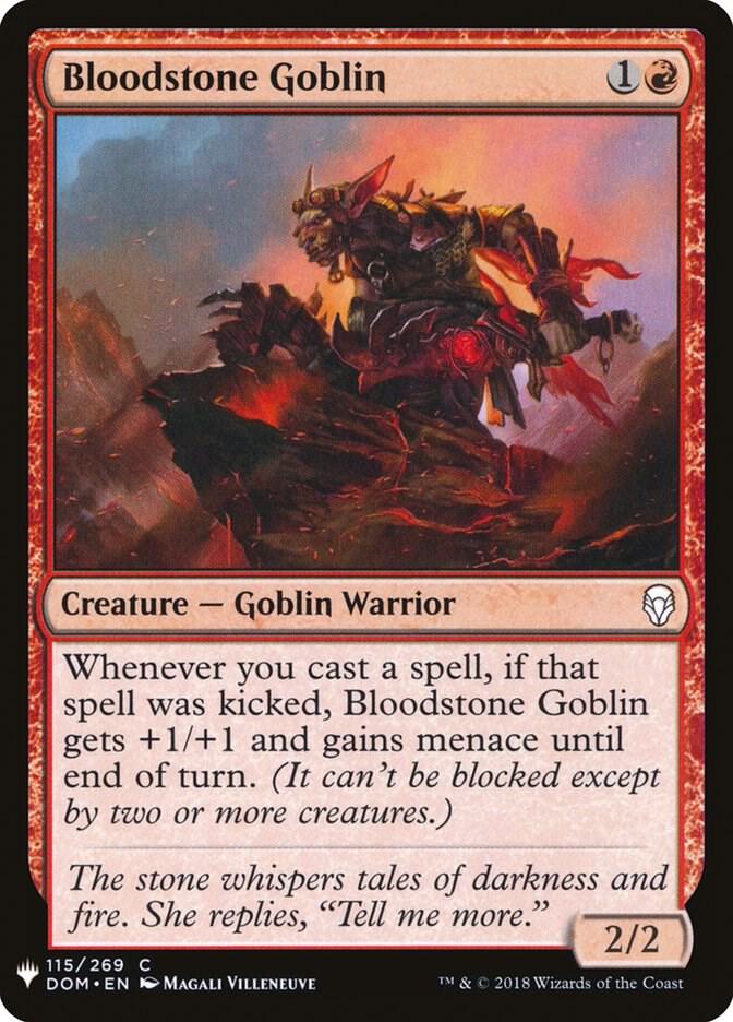 Bloodstone Goblin [The List Reprints] 115